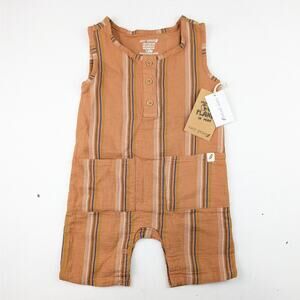 Easy Peasy Striped Romper